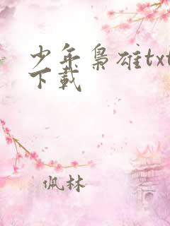 少年枭雄txt下载