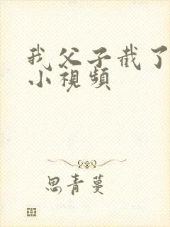 我父子截了一段小视频