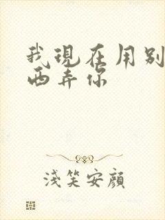 我现在用别的东西弄你