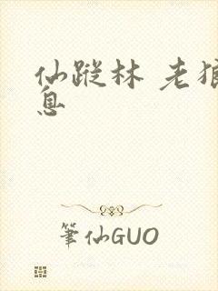 仙踪林 老狼信息