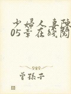 少妇人妻陈艳105章在线阅读