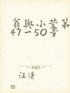 翁与小莹第十部47一5O章