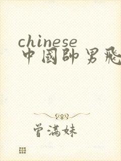 chinese中国帅男飞机