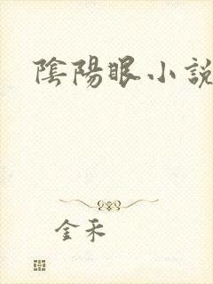 阴阳眼小说