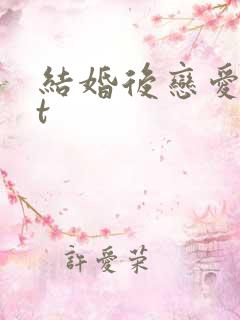 结婚后恋爱txt