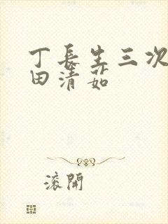 丁长生三次进入田清茹
