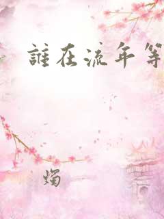 谁在流年等相遇