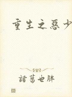 重生之恶少