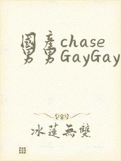 国产chase男男GayGay