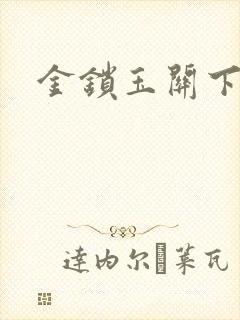 金锁玉关下载