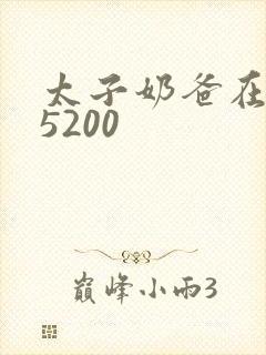 太子奶爸在花都5200