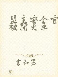 盟主安全官泰国被开火车