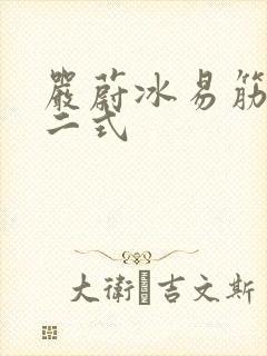 严蔚冰易筋经十二式