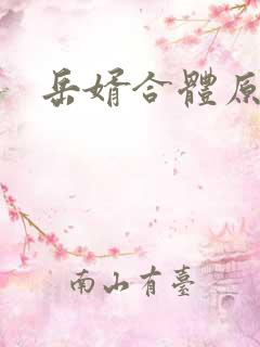 岳婿合体原文