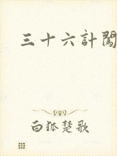 三十六计闯官场