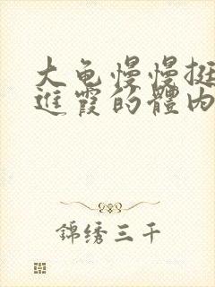 大龟慢慢挺进王进霞的体内