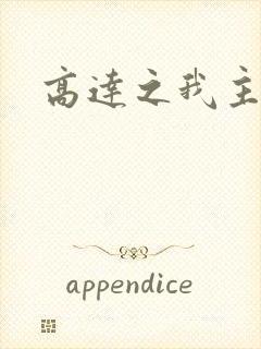 高达之我主沉浮