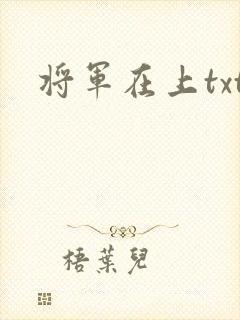 将军在上txt