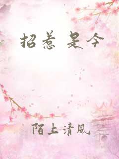 招惹 是今