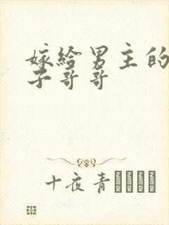 嫁给男主的病秧子哥哥