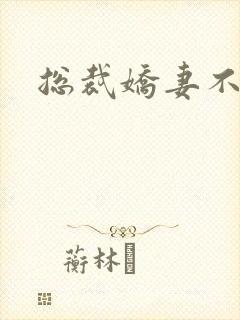 总裁娇妻不太乖