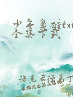 少年枭雄txt全集下载