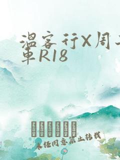温客行X周子舒车R18