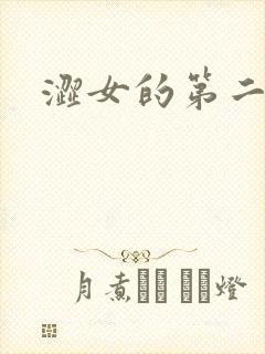 涩女的第二春