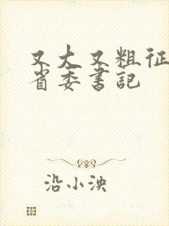 又大又粗征服女省委书记