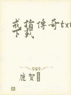 戒指传奇txt下载