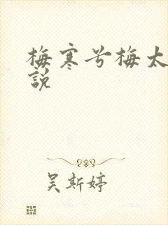 梅寒兮梅太颜小说