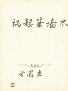 祸起萧墙不知戢