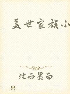 盖世家族小说