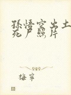 孙悟空出土后的死尸照片