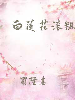 白莲花滚粗