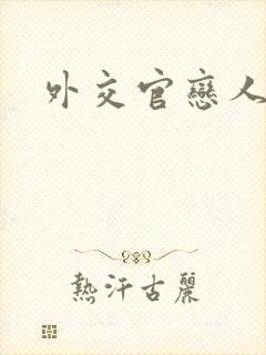 外交官恋人小说