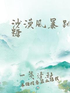 沙漠风暴 跳跳糖