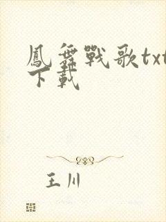 凤舞战歌txt下载
