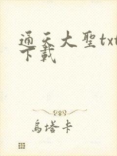 通天大圣txt下载