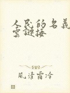 人民的名义百度云链接
