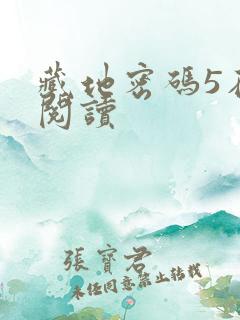 藏地密码5在线阅读