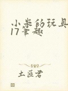 小米的玩具日记17笔趣