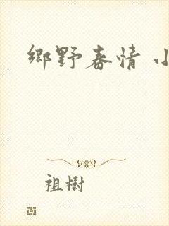 乡野春情 小说