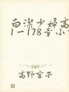 白洁少妇高义第1一178章小说