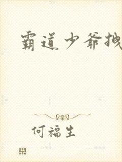 霸道少爷拽上我