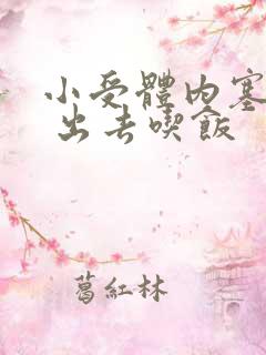 小受体内塞东西 出去吃饭