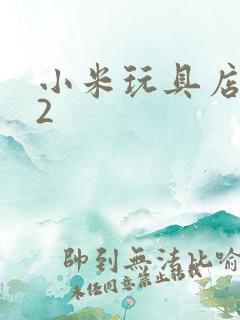 小米玩具店老板2