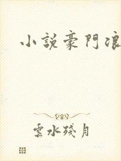 小说豪门浪荡史