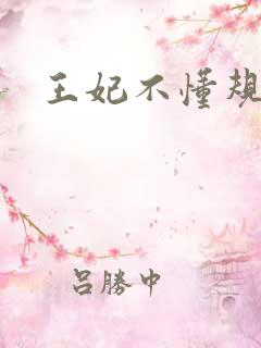 王妃不懂规矩