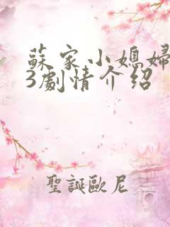 苏家小媳妇1v3剧情介绍